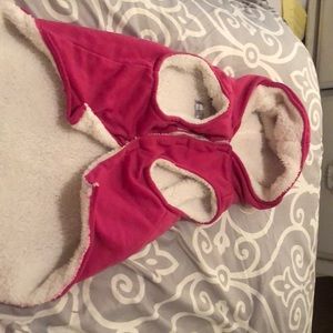 Pink doggy jacket